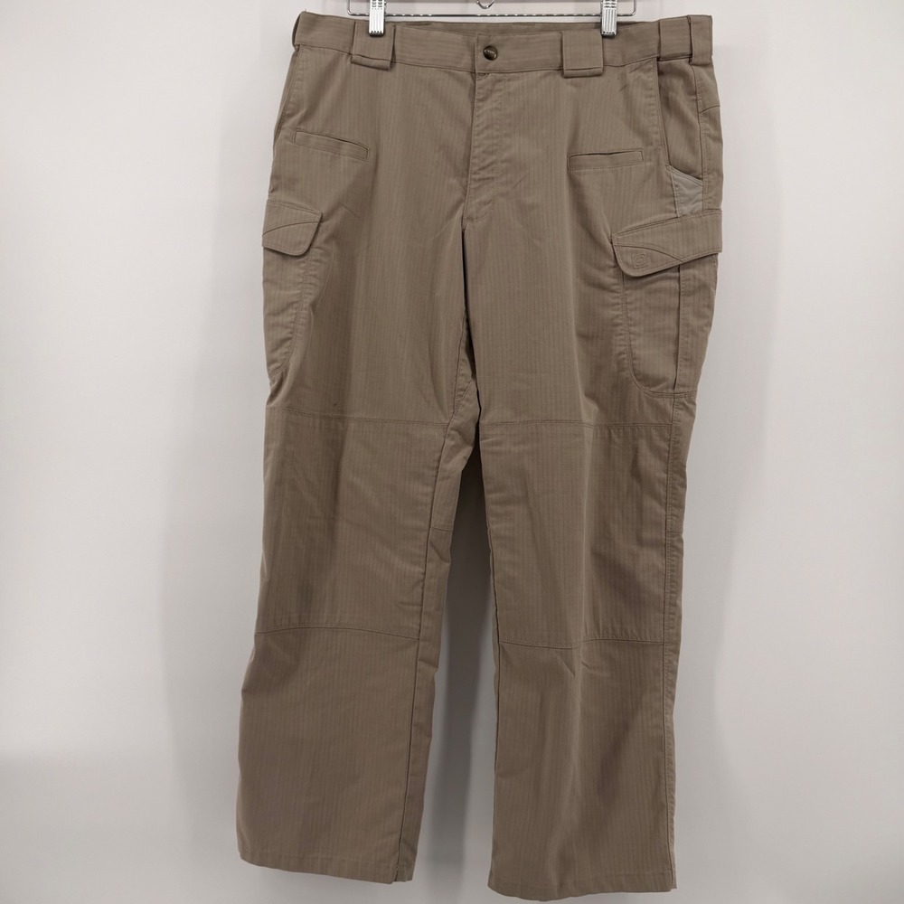 5.11 Tactical Stryke Cargo Pants Mens 38x30 Khaki Tan Ripstop 74369-055